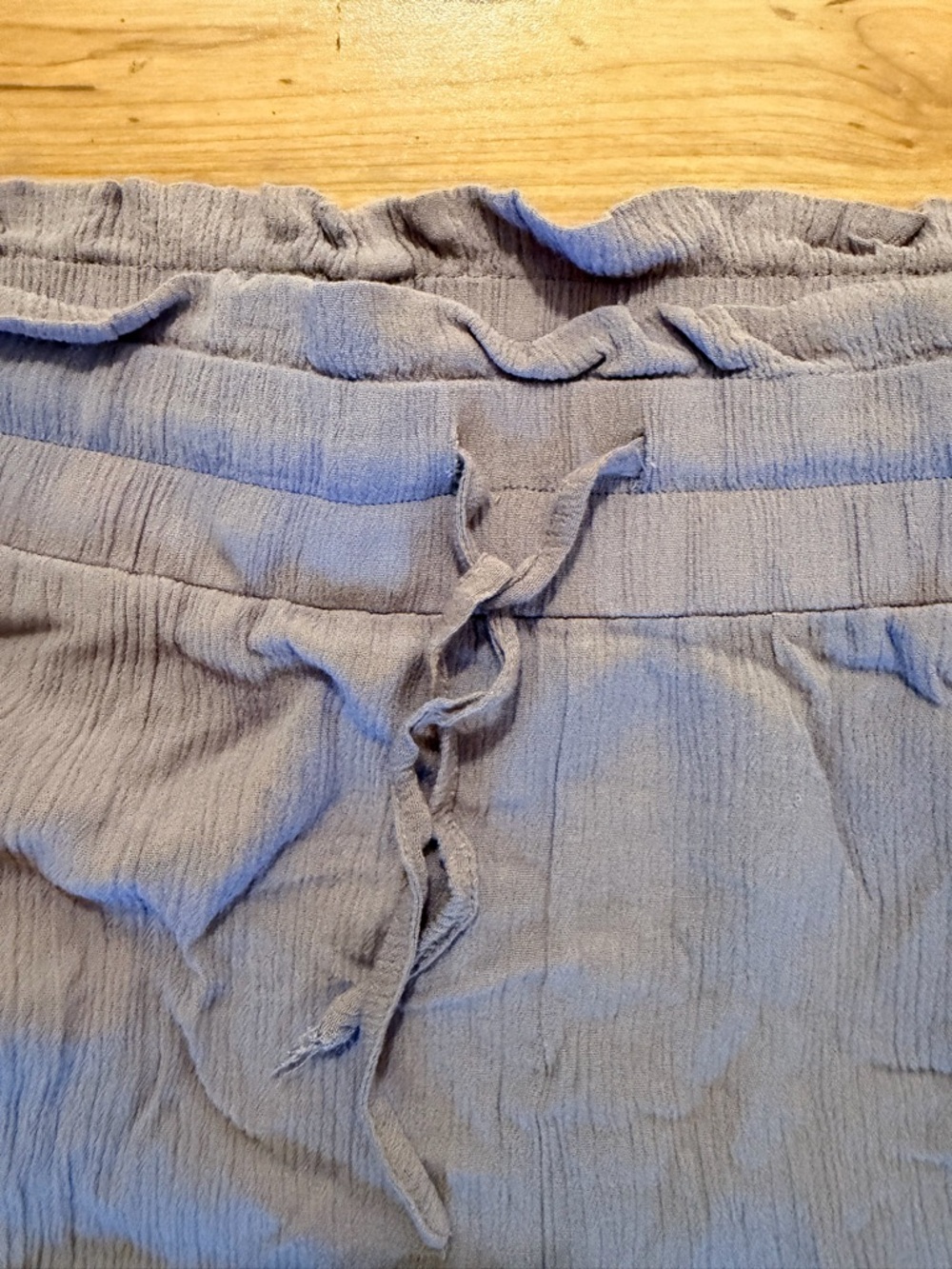 Kendall & Kylie Mauve Crinkle Drawstring Pants - Picture 8 of 11